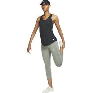 Nike Running epic luxe cropped tight Leggings Dri Fit Size XS Green